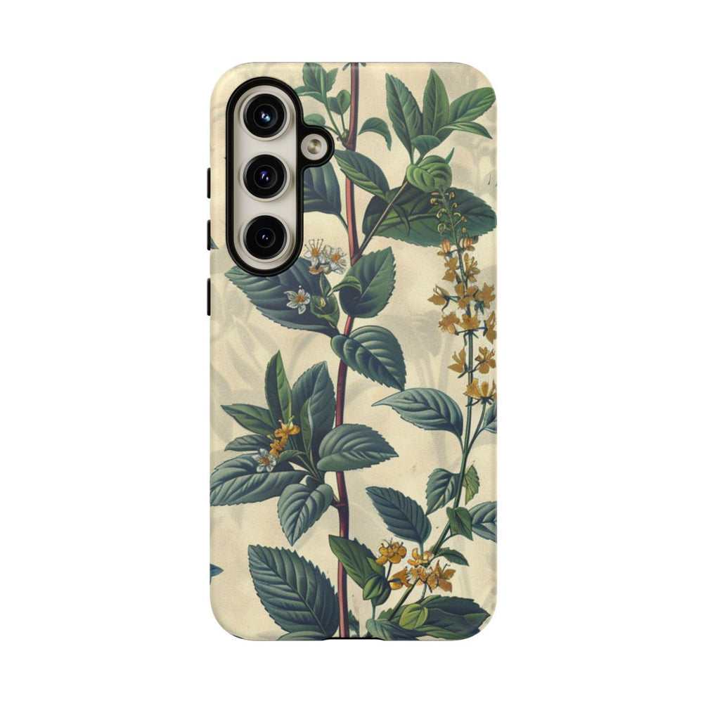 Vintage Botanisch Kruidenpatroon