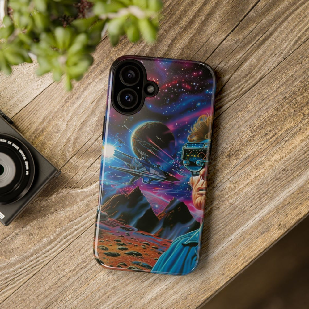 Futuristische Ruimtegevecht met Virtuele Realiteit