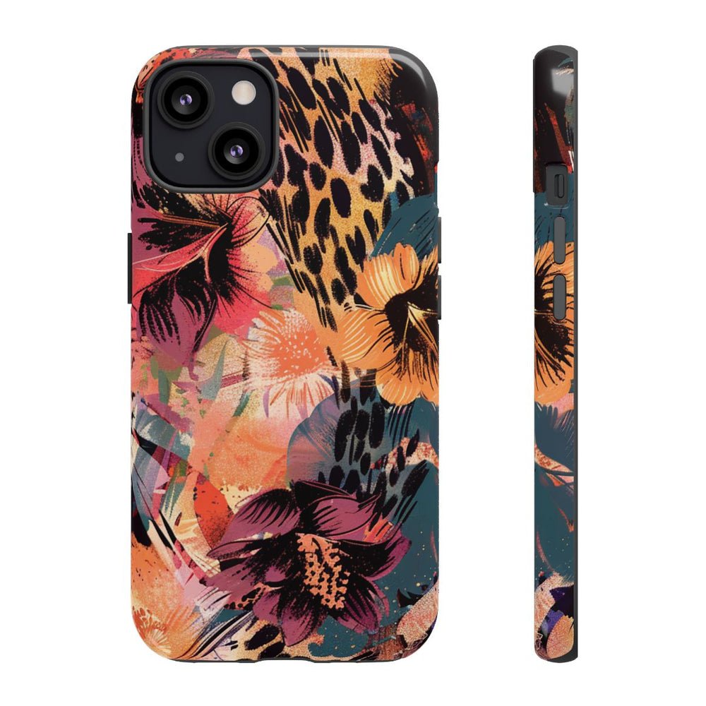 Abstracte Bloemen- en Dierenprint