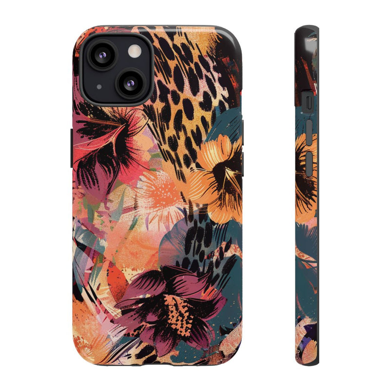 Abstracte Bloemen- en Dierenprint