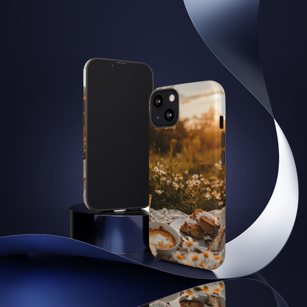 Zonnig Madeliefjesveld Ontbijtscène