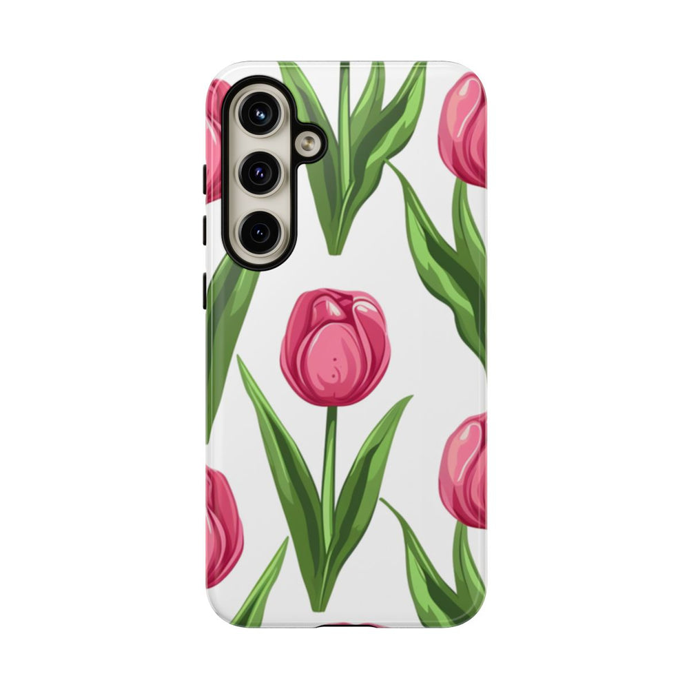 Roze Tulp Bloemenpatroon