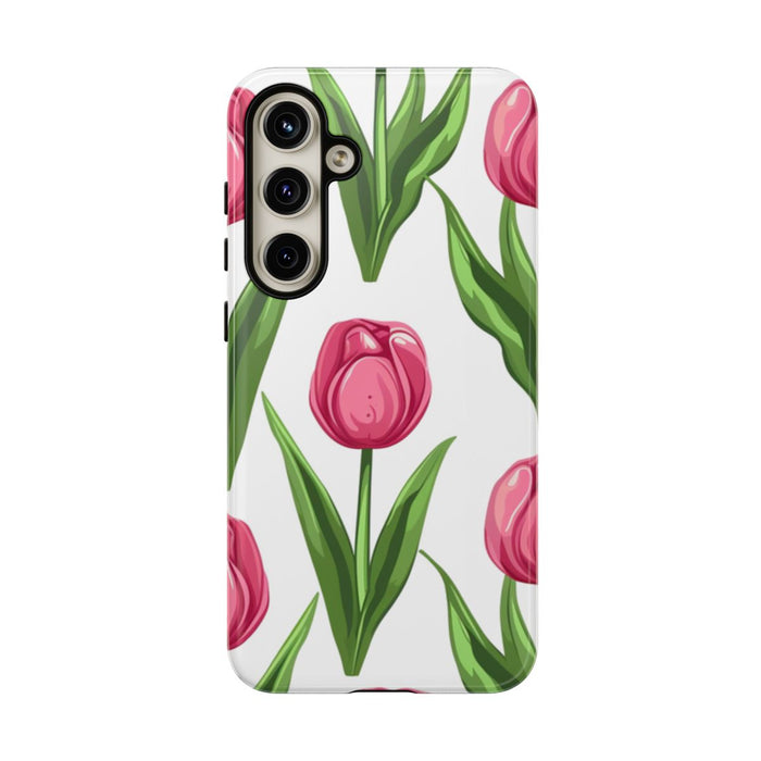 Roze Tulp Bloemenpatroon