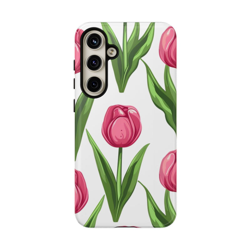 Roze Tulp Bloemenpatroon