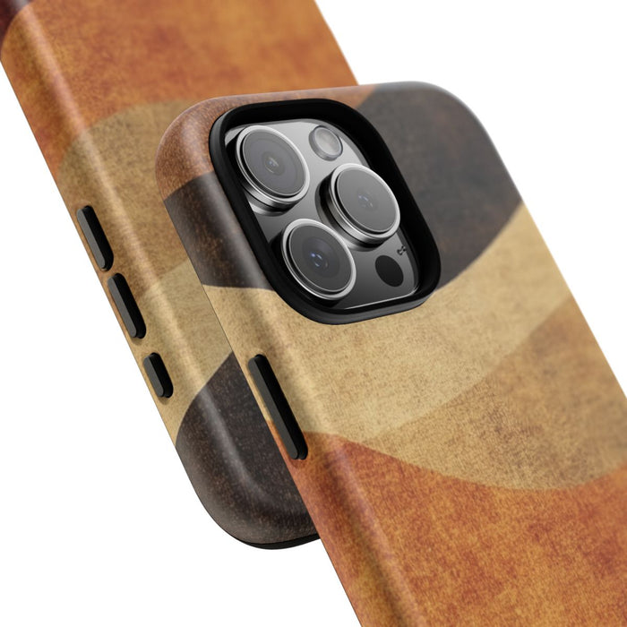 Warme Abstracte Golfpatronen