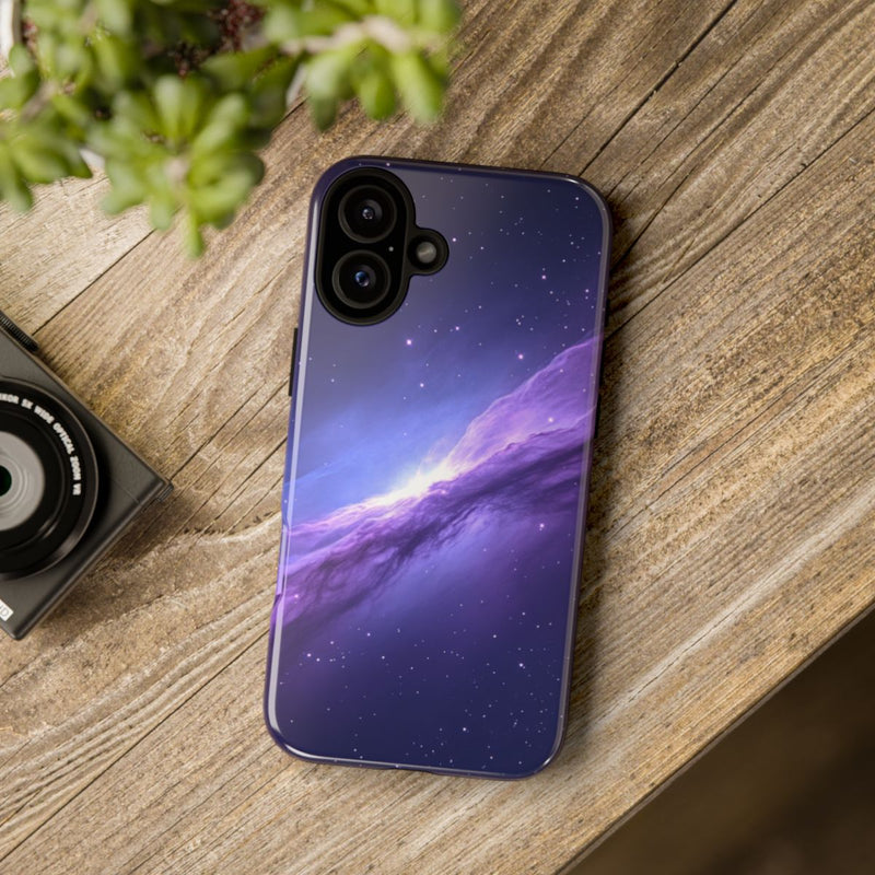 Paarse Kosmische Nevel met Sterrenhemel