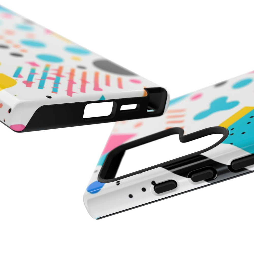Kleurrijk Memphis Stijl Geometrisch Patroon