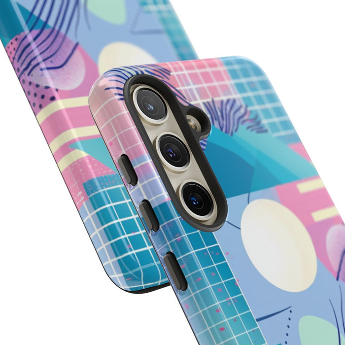 Abstract Geometrisch Patroon in Pasteltinten