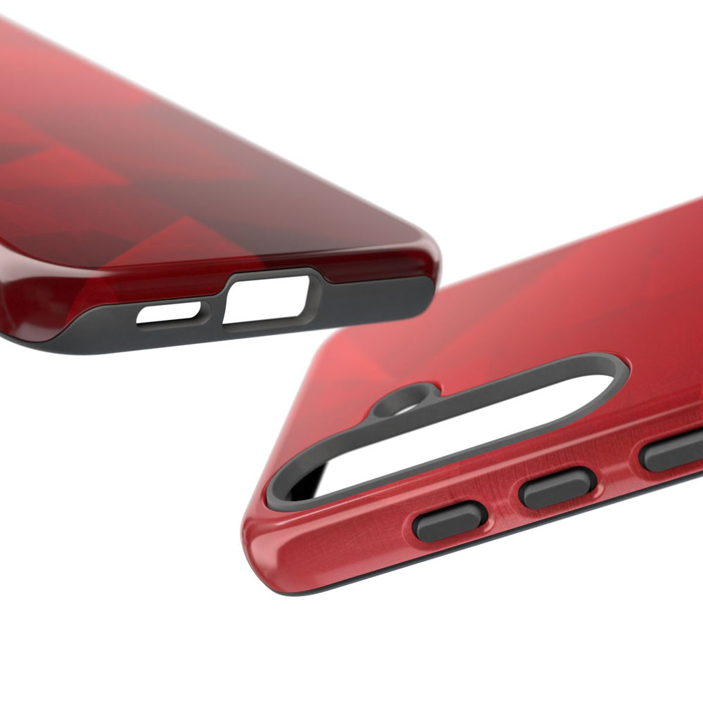 Rood Geometrisch Abstract Ontwerp