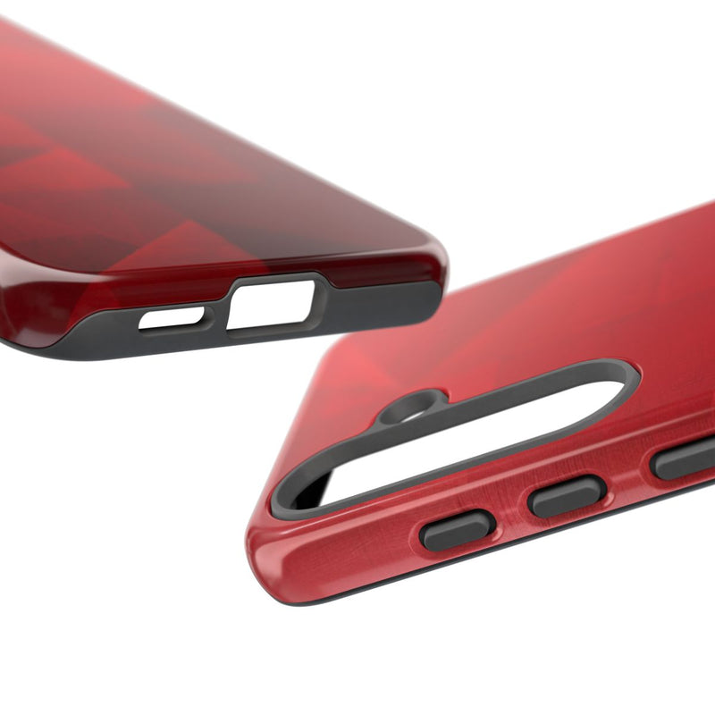 Rood Geometrisch Abstract Ontwerp