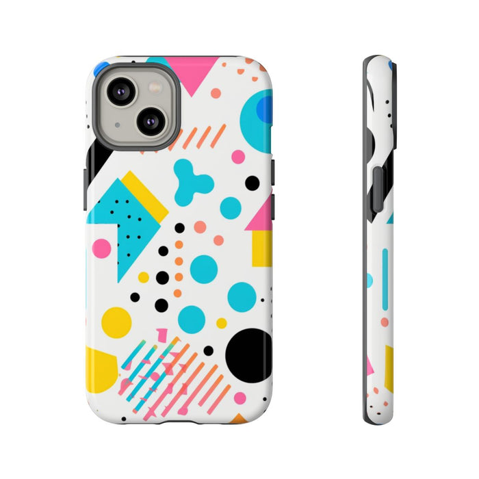 Kleurrijk Memphis Stijl Geometrisch Patroon