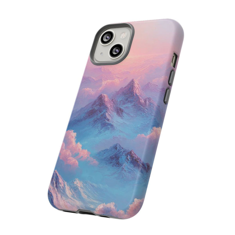 Dromerige Roze en Blauwe Bergen