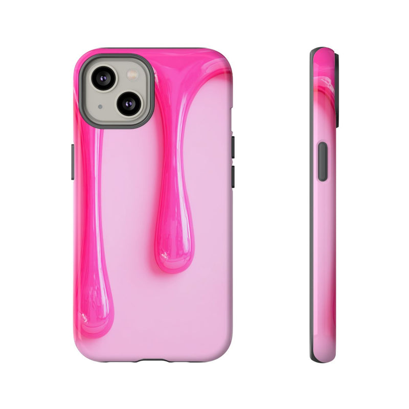 Glanzend Roze Druipend Vloeistofontwerp