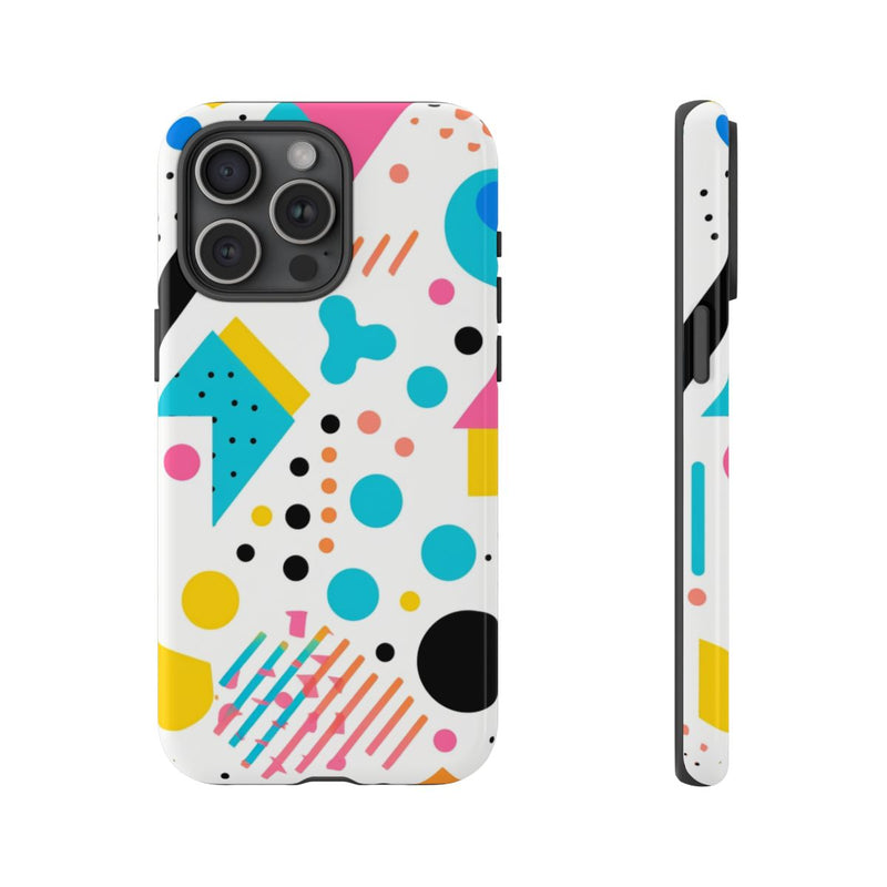 Kleurrijk Memphis Stijl Geometrisch Patroon