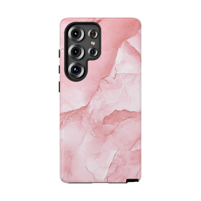 Roze Marmerstructuur met Glanzende Afwerking