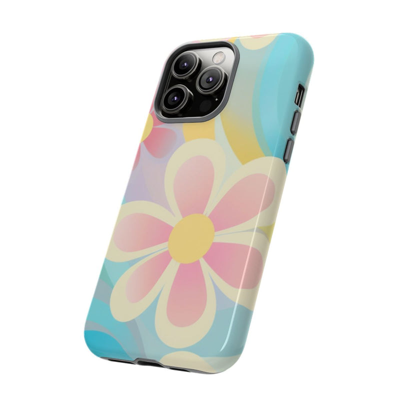 Pastel Groovy Bloemenpatroon