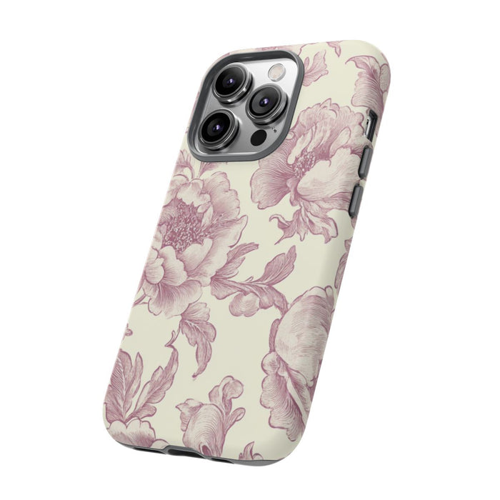 Elegante Victoriaanse Bloemenprint