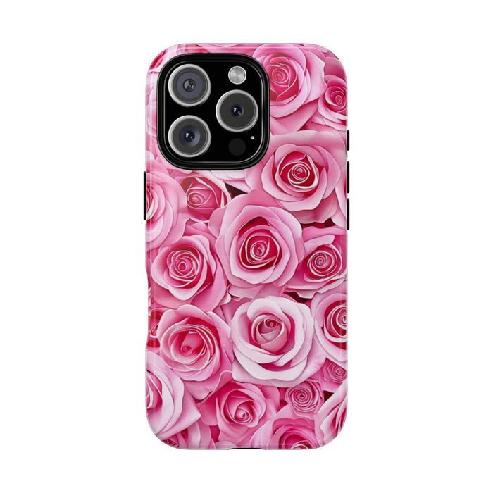 Roze Rozenpatroon