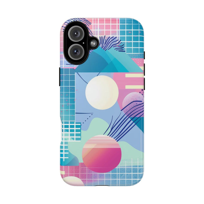 Abstract Geometrisch Patroon in Pasteltinten