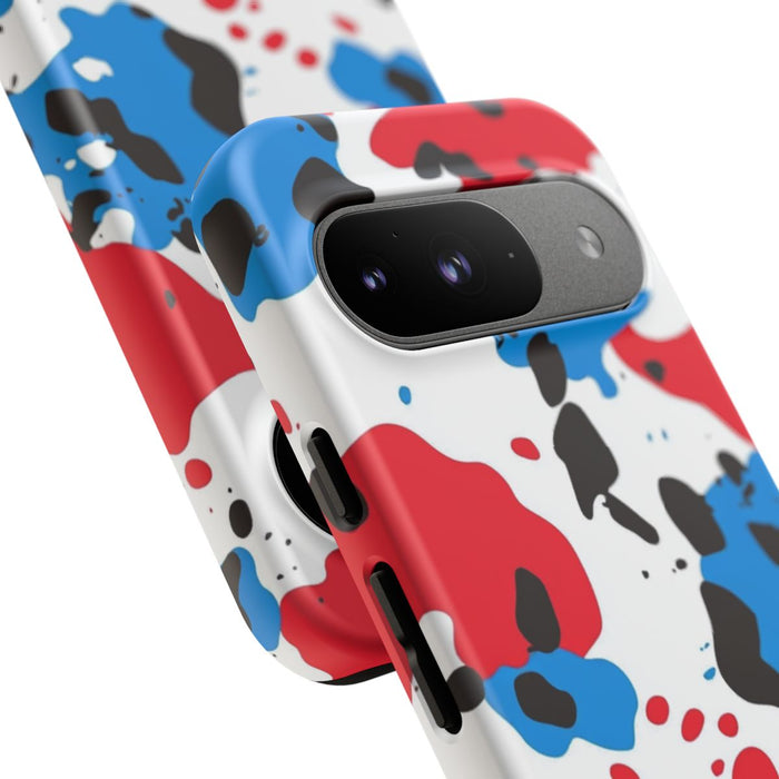 Rood-Blauw Vlekkenpatroon