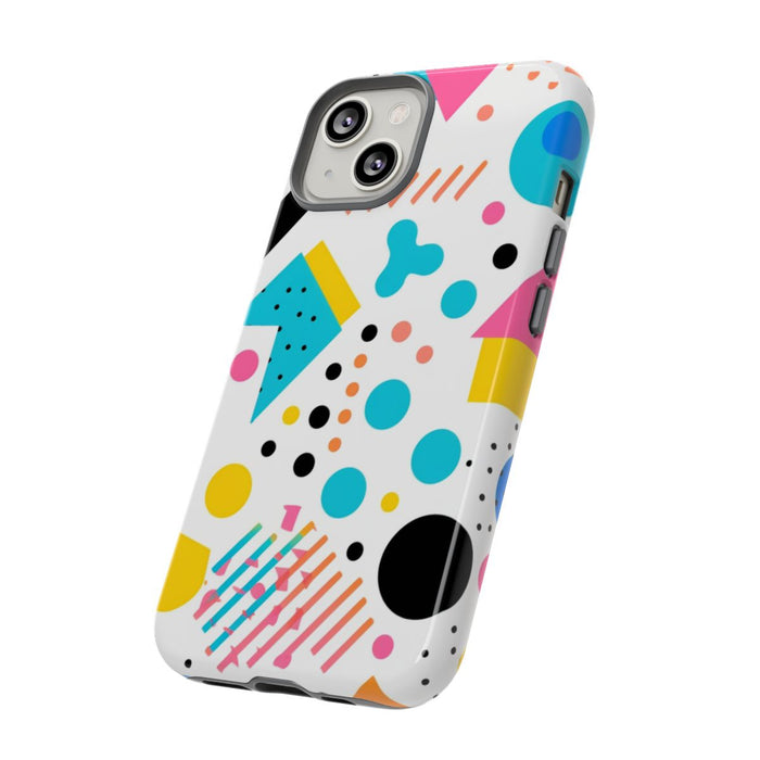 Kleurrijk Memphis Stijl Geometrisch Patroon