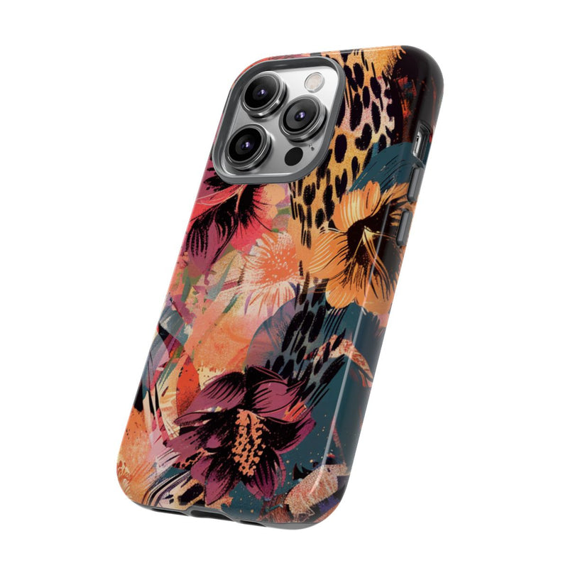 Abstracte Bloemen- en Dierenprint