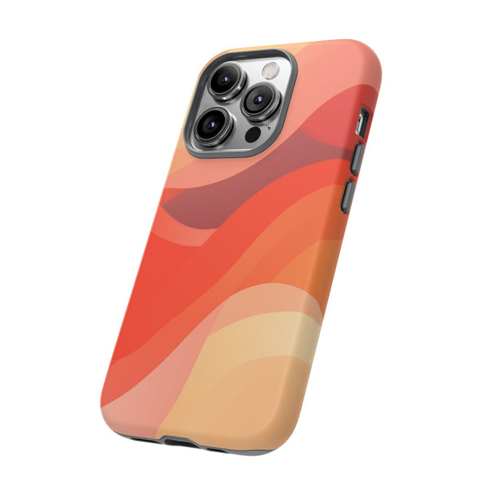 Warme Abstracte Golfpatronen