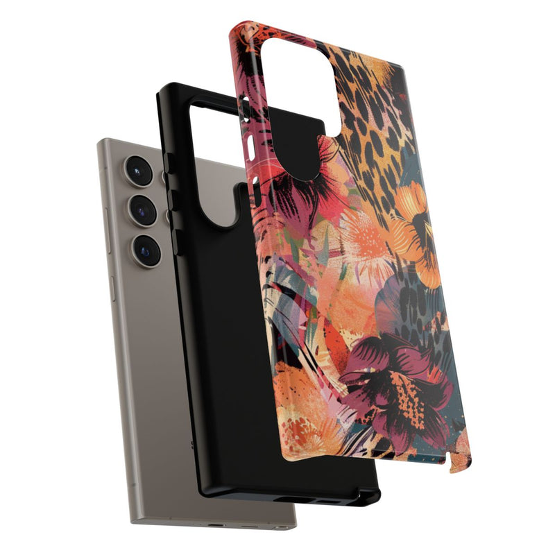 Abstracte Bloemen- en Dierenprint