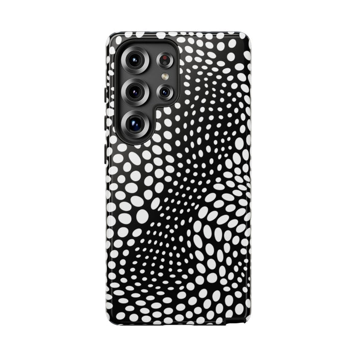 Zwart-Wit Optische Illusie Patroon