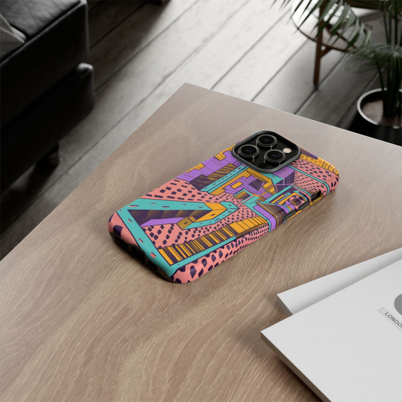 Geometrisch Abstract Patroon met Dieptewerking