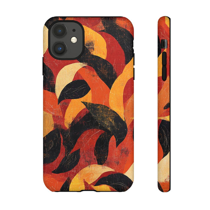 Abstract Herfstbladeren Patroon