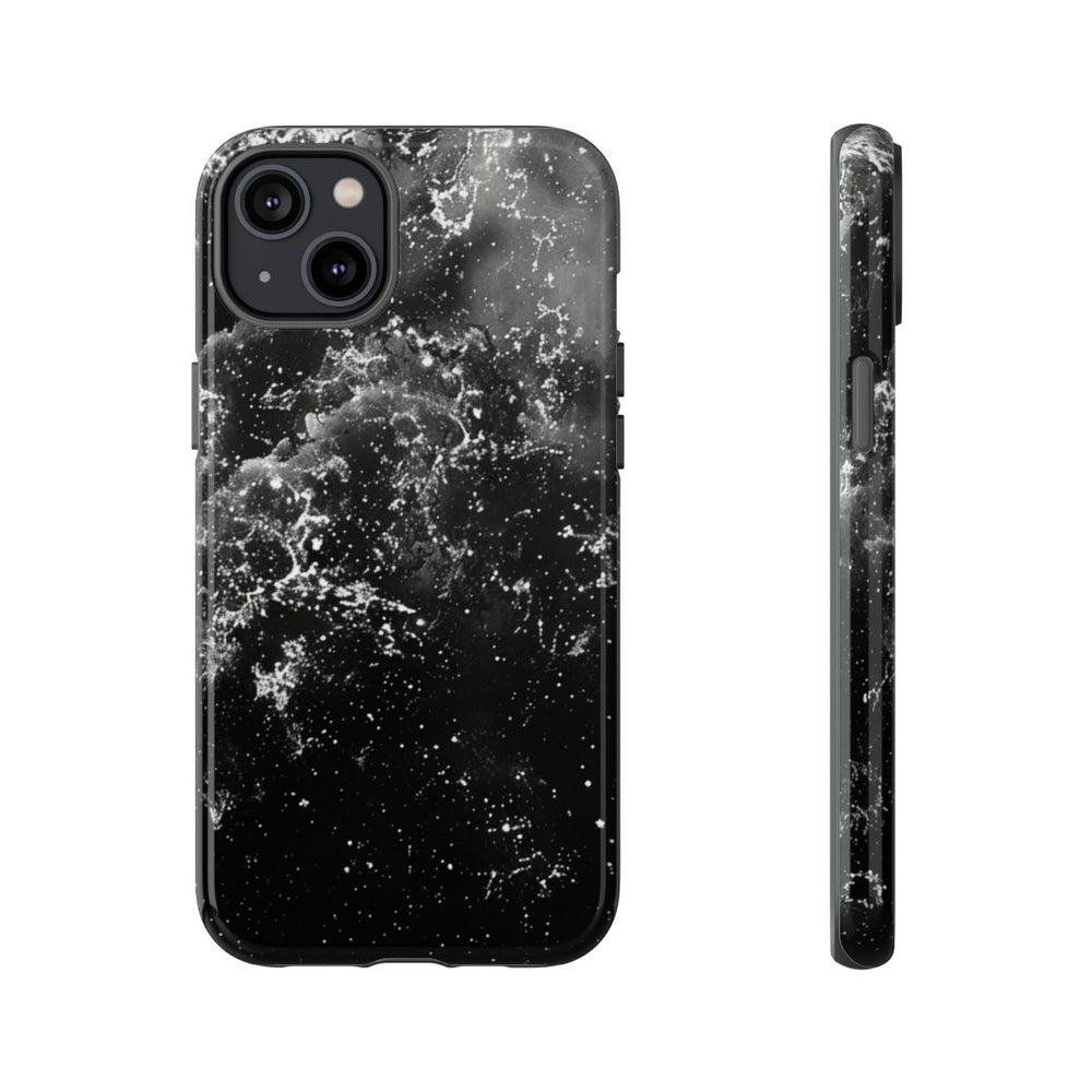 Zwart-Witte Galaxie Textuur