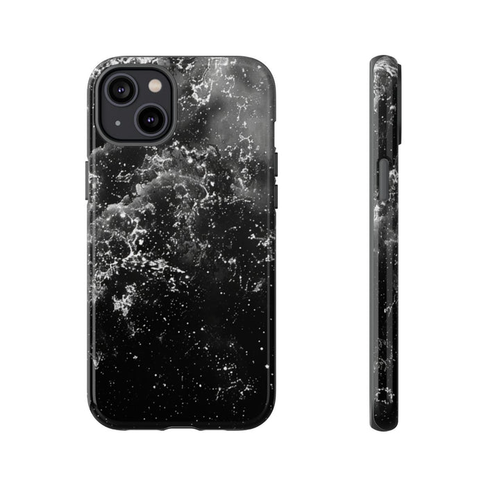 Zwart-Witte Galaxie Textuur