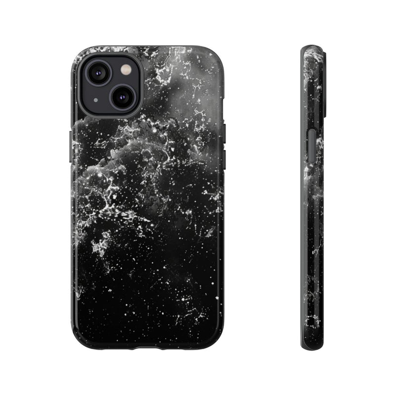 Zwart-Witte Galaxie Textuur