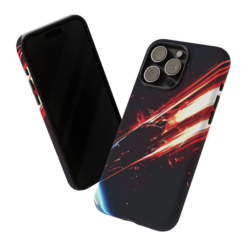 Vurige Meteoorinslag in de Ruimte