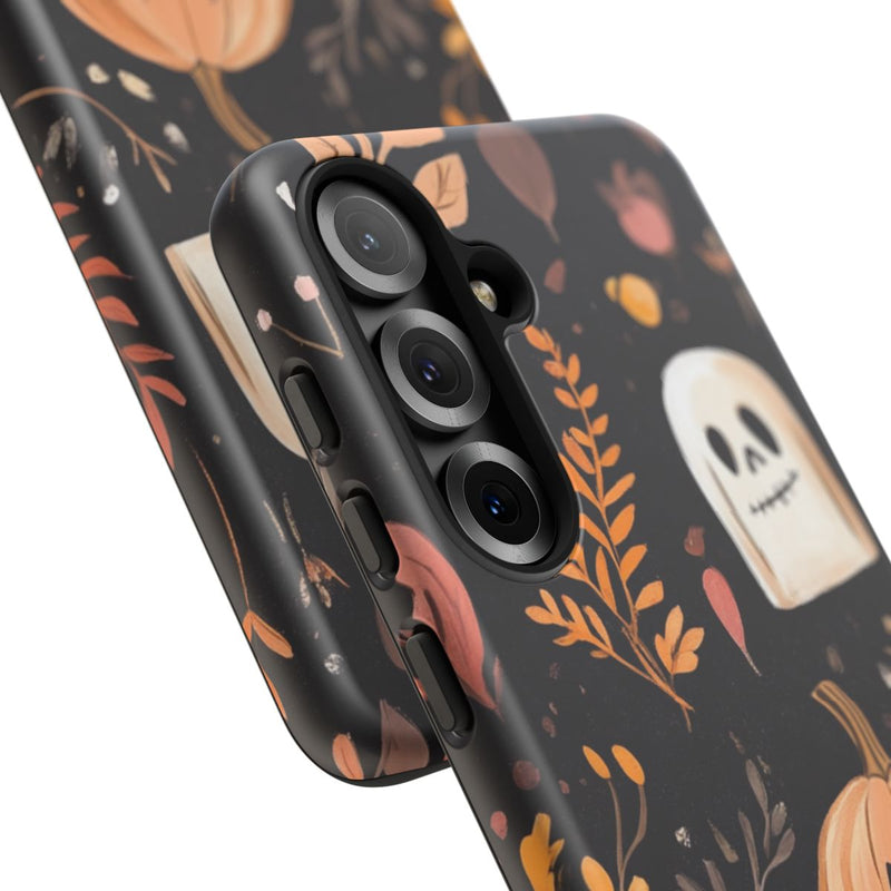 Halloween Pompoen- en Spookmotief