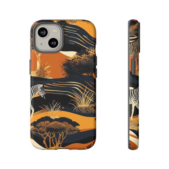 Abstract Afrikaans Savanne Zebra Patroon