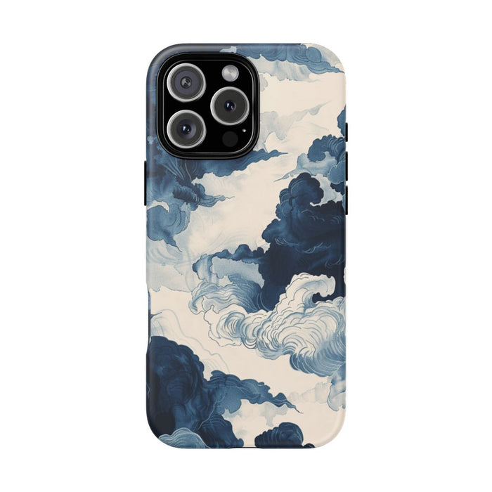 Wolken en Lucht Inktillustratie