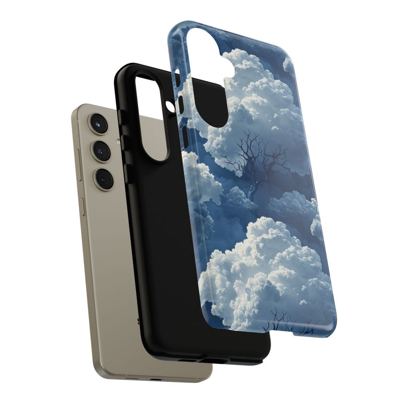 3D Wolken en Boompatroon