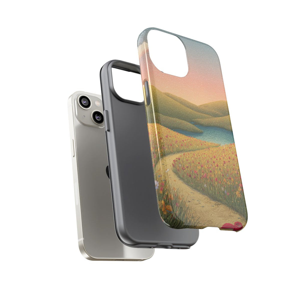 Sprookjesachtig Bloemenpad bij Meer