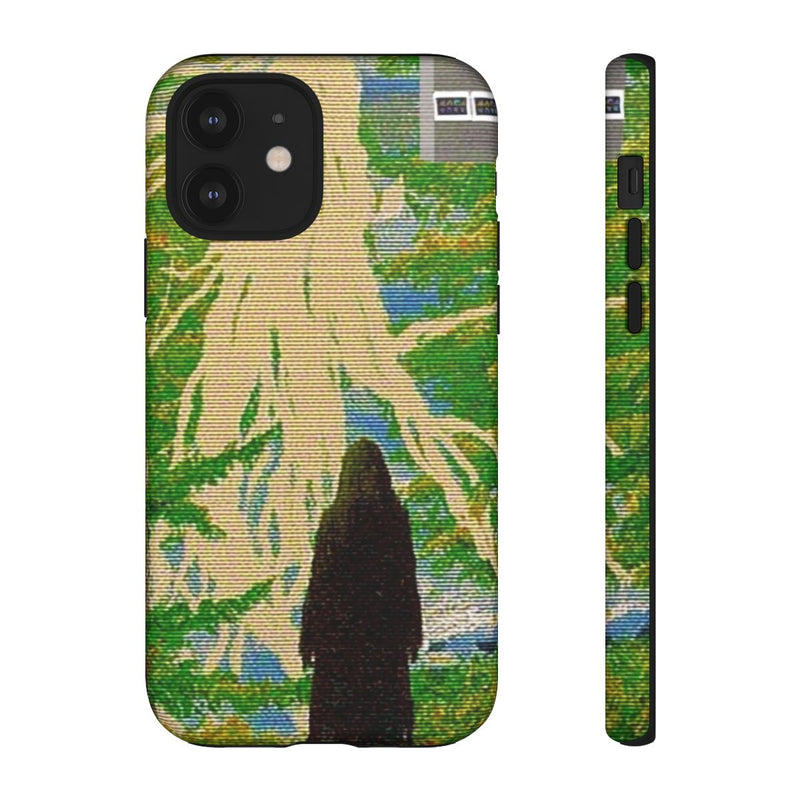 Boslandschap met Geheime Gestalte en Boomwortels