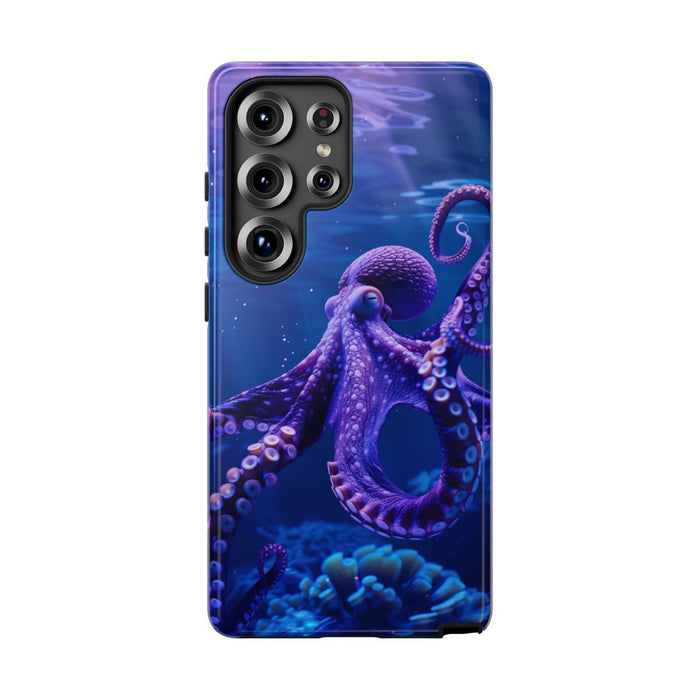 Paarse Octopus Onderwaterlandschap