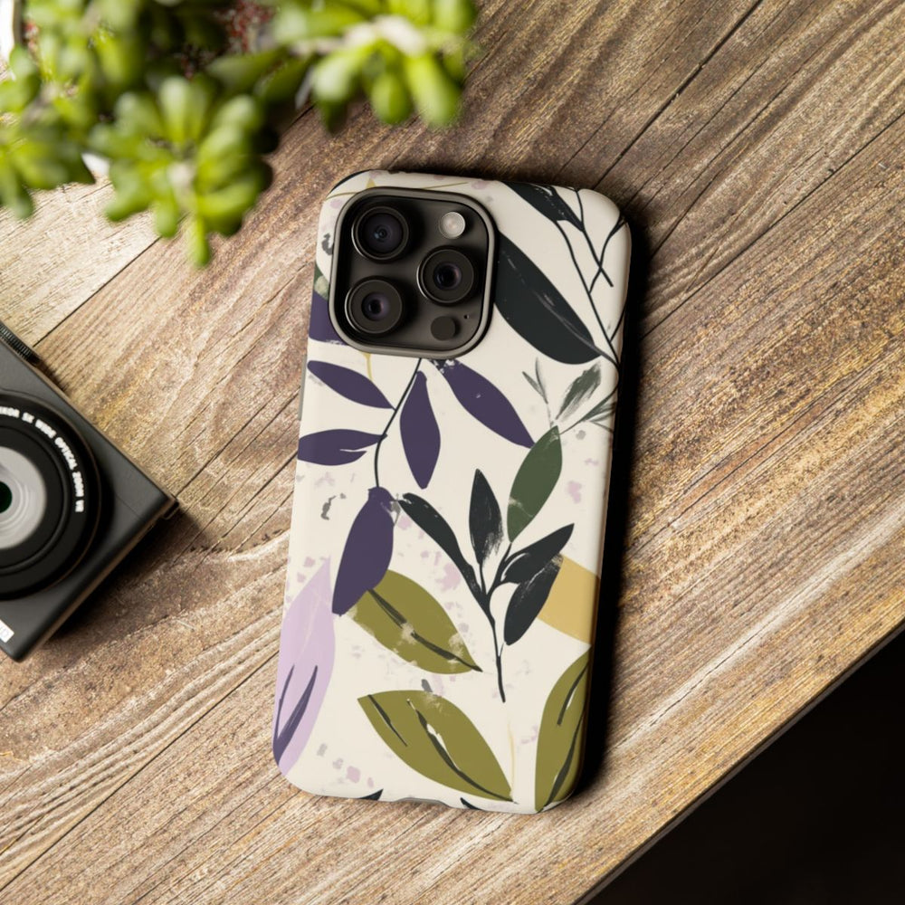 Gestileerd Botanisch Bladerenpatroon