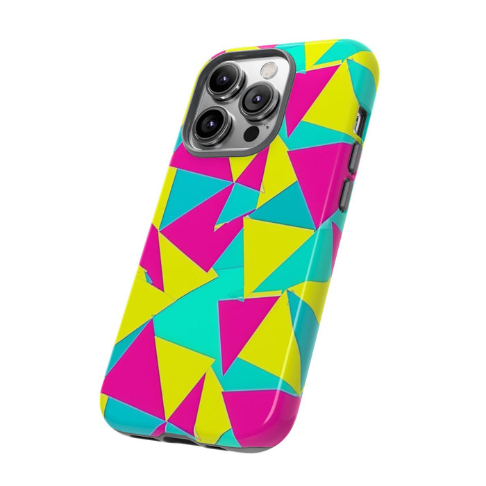 Neon Driehoekenpatroon