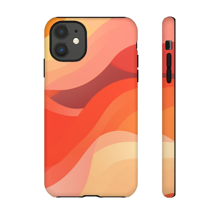 Warme Abstracte Golfpatronen