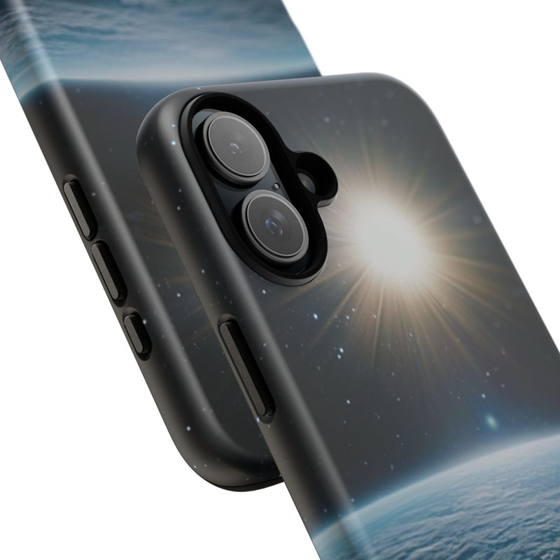 Zonnige Aarde vanuit de Ruimte