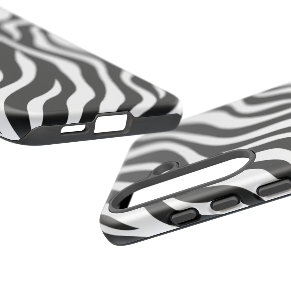 Zwart-Wit Zebra Strepenpatroon