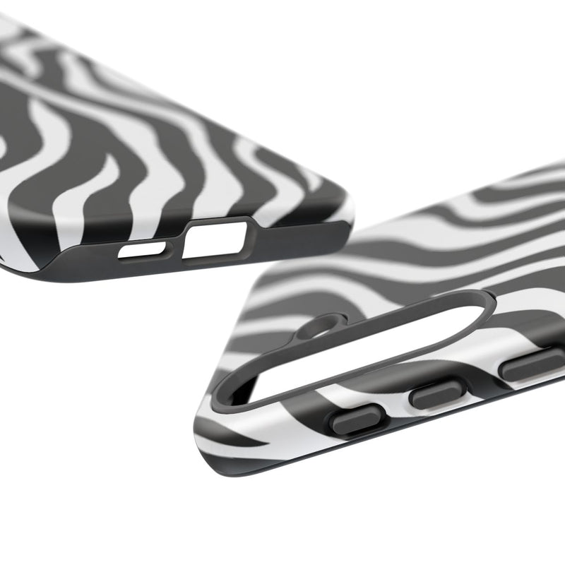 Zwart-Wit Zebra Strepenpatroon