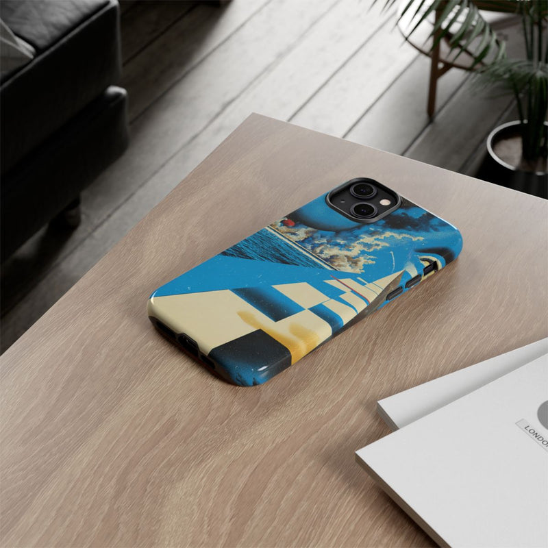 Surrealistische Geometrische Oceaanscène