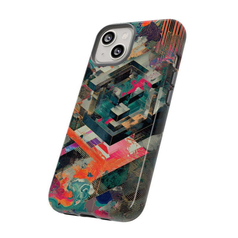 Kleurrijke Geometrische Abstracte Kunst